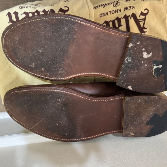 Alden 95080 Plain Toe Blucher (Brown Chromexcel) - Picture 6 of 7